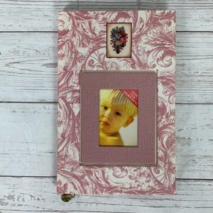 Lined Journal/Diary Floral Pink with Photo Frame